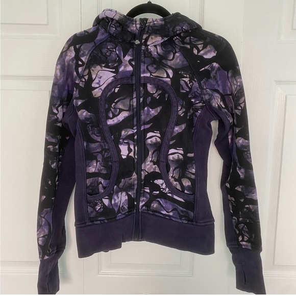 lululemon athletica Jackets & Blazers - 40. Lululemon - Rare Purple Scuba Hoodie